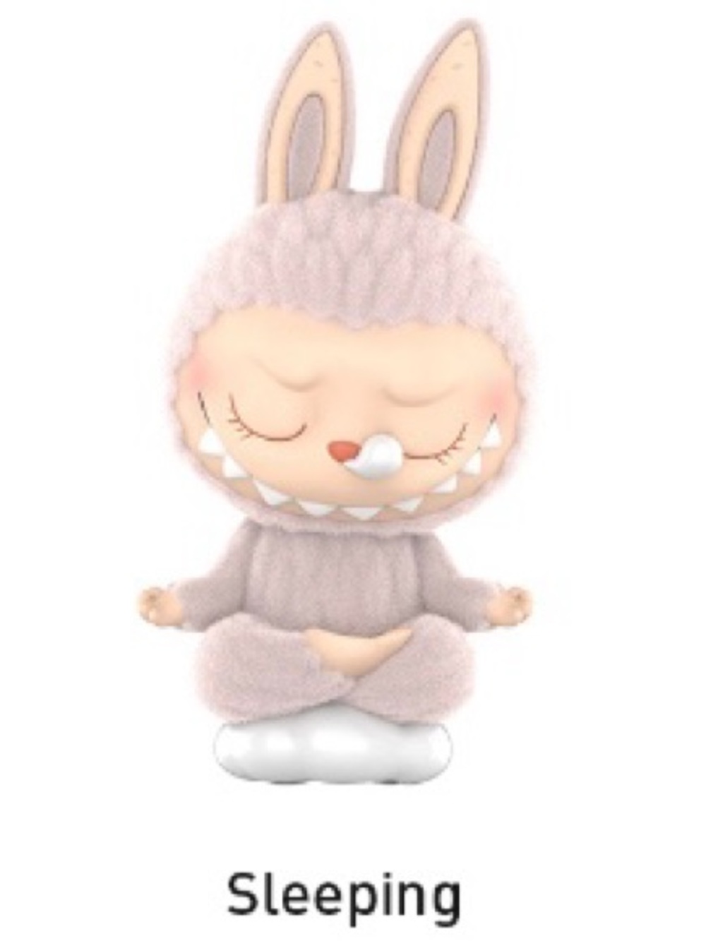 SLEEPING - Pop Mart The Monsters Labubu LAZY YOGA Series Confirmed Figure